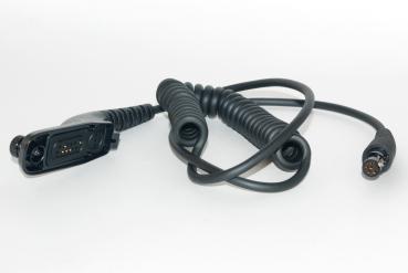 Headset Motorsport Race zweiseitig geschlossen für Motorola DP3400 / DP3401 / DP3600 / DP3601 MotoTRBO